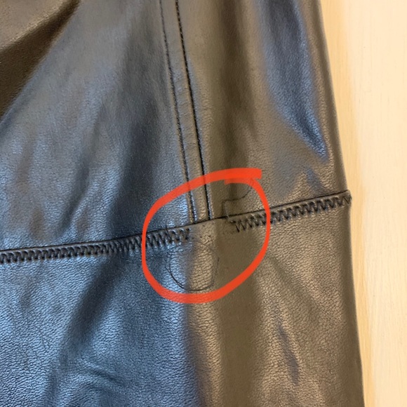 Aritzia Wilfred Free Daria Leather leggings - Picture 4 of 7